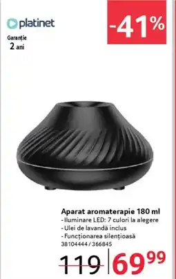 Selgros Aparat aromaterapie Ofertă