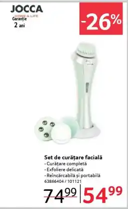 Selgros JOCCA Set de curățare facială Ofertă