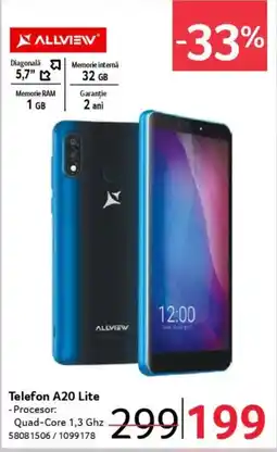 Selgros ALLVIEW Telefon A20 Lite Ofertă