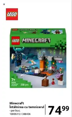 Selgros LEGO Minecraft Întâlnirea cu temnicerul Ofertă