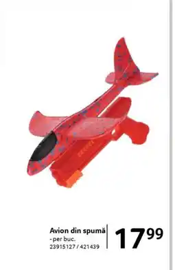 Selgros Avion din spumă Ofertă