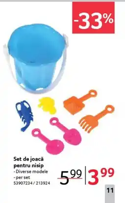 Selgros Set de joacă pentru nisip Ofertă