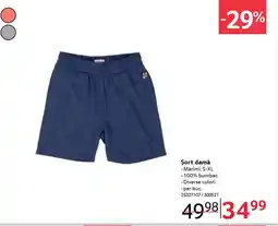 Selgros Şort damă Ofertă