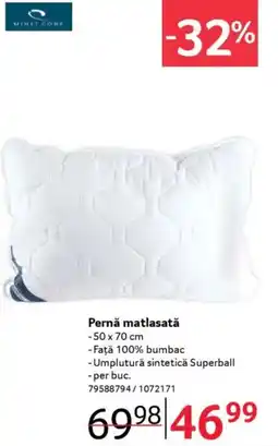 Selgros Pernǎ matlasată Ofertă