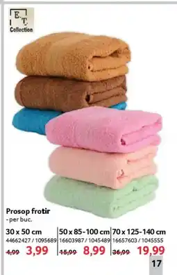 Selgros Prosop frotir Ofertă