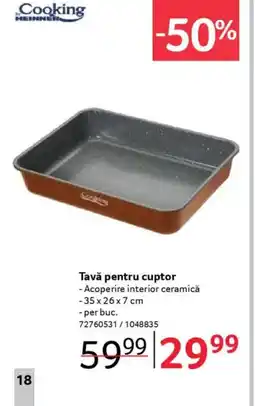 Selgros Tavă pentru cuptor Ofertă