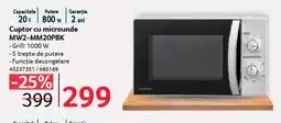 Selgros Cuptor cu microunde MW2-MM20PBK Ofertă