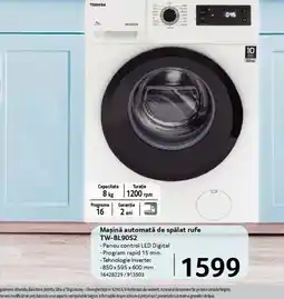 Selgros TOSHIBA Maşină automată de spălat rufe TW-BL90S2 Ofertă