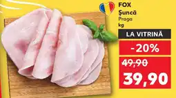 Kaufland FOX Şuncă Praga Ofertă