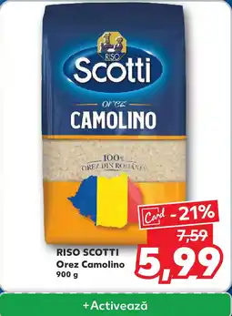 Kaufland RISO SCOTTI Orez Camolino Ofertă