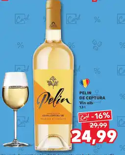 Kaufland PELIN DE CEPTURA Vin alb Ofertă