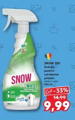 Kaufland SNOW OXI Soluţie pentru curațarea petelor Ofertă