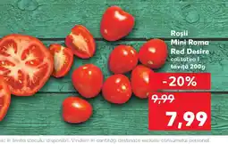 Kaufland Roșii Mini Roma Red Desire Ofertă