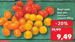 Kaufland Roşii mini trio mix Ofertă