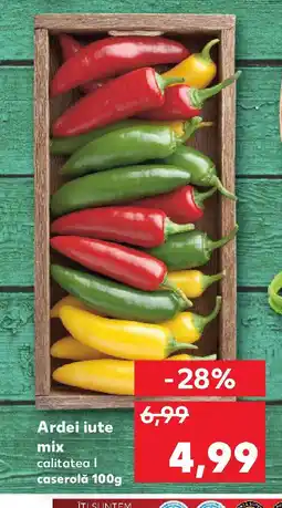 Kaufland Ardei iute mix Ofertă