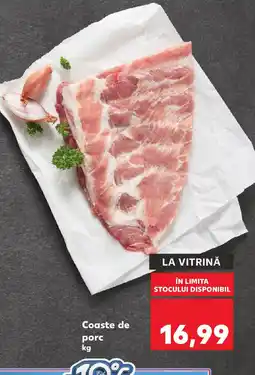 Kaufland Coaste de porc Ofertă