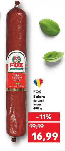 Kaufland FOX Salam Ofertă