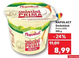 Kaufland NAPOLACT Smântănă Ofertă