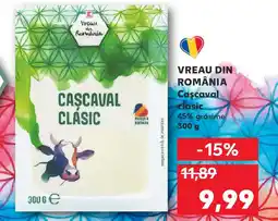 Kaufland VREAU DIN ROMÂNIA Cascaval clasic Ofertă
