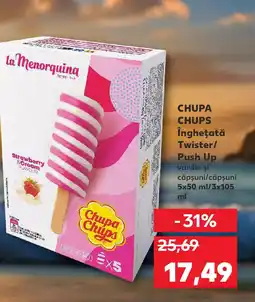 Kaufland CHUPA CHUPS Îngheţată Twister/ Push Up Ofertă