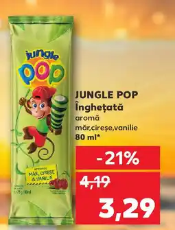 Kaufland JUNGLE POP Îngheţată Ofertă