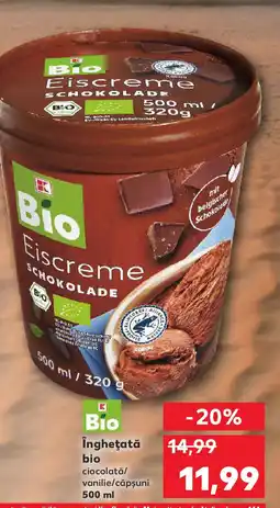 Kaufland Îngheţată bio Ofertă