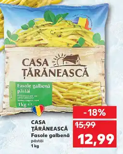 Kaufland CASA ŢĂRĂNEASCĂ Fasole galbenă Ofertă