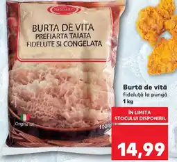 Kaufland Burtă de vită fideluţă la pungă Ofertă