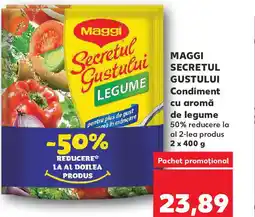 Kaufland MAGGI SECRETUL GUSTULUI Condiment cu aromă de legume Ofertă