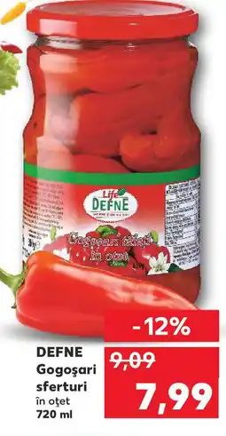 Kaufland DEFNE Gogoşari sferturi în oţet Ofertă