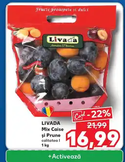 Kaufland LIVADA Mix Caise şi Prune Ofertă