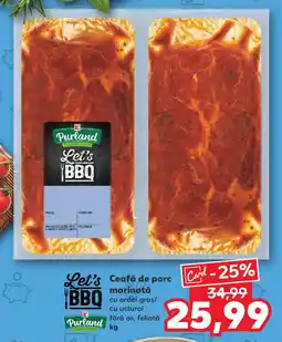 Kaufland Ceafă de porc marinată Ofertă