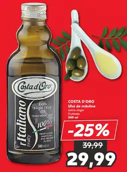 Kaufland COSTA D'ORO Ulei de măsline extra virgin fruttato Ofertă