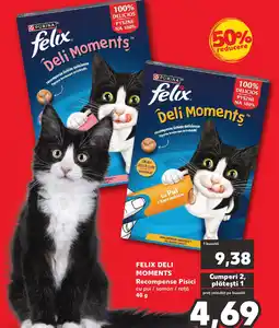 Kaufland FELIX DELI MOMENTS Recompense Pisici Ofertă