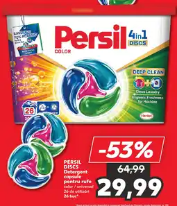 Kaufland PERSIL DISCS Detergent capsule pentru rufe color / universal Ofertă