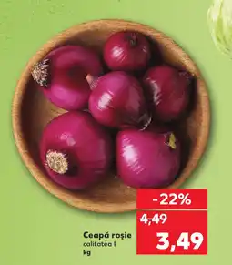 Kaufland Ceapă roşie Ofertă