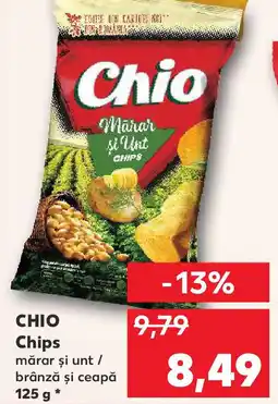 Kaufland CHIO Chips mărar şi unt / brânză şi ceapă Ofertă