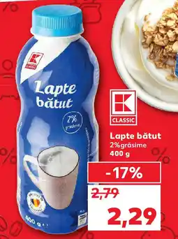 Kaufland Lapte bătut Ofertă