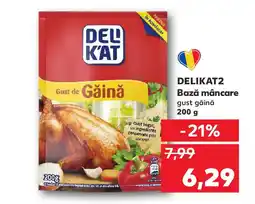 Kaufland DELIKAT2 Bază mâncare gust găină Ofertă