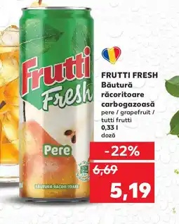 Kaufland FRUTTI FRESH Băutură răcoritoare carbogazoasă Ofertă