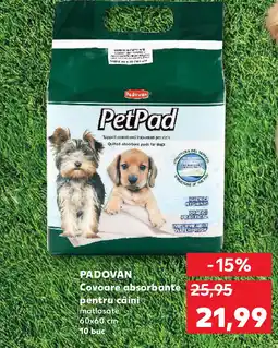 Kaufland PADOVAN Covoare absorbante pentru câini Ofertă