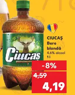 Kaufland CIUCAŞ Bere blondă Ofertă