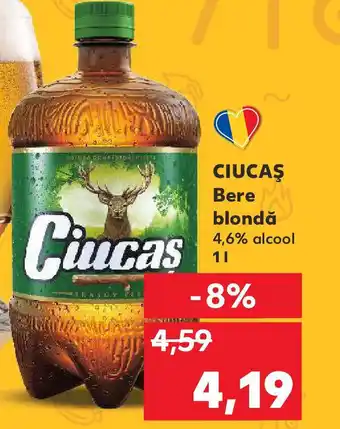 Kaufland CIUCAŞ Bere blondă Ofertă