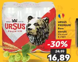 Kaufland URSUS PREMIUM Bere blondă Ofertă