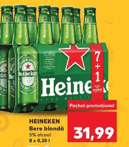 Kaufland HEINEKEN Bere blondă Ofertă