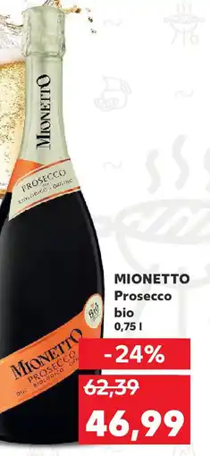 Kaufland MIONETTO Prosecco bio Ofertă