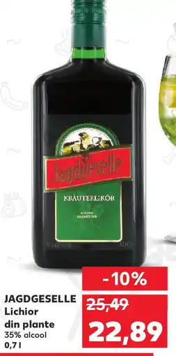 Kaufland JAGDGESELLE Lichior din plante Ofertă