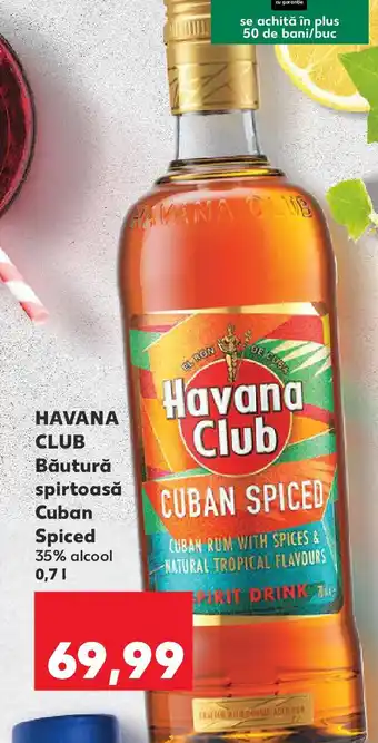 Kaufland HAVANA CLUB Băutură spirtoasă Cuban Spiced Ofertă