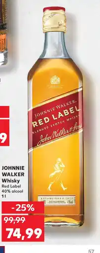 Kaufland JOHNNIE WALKER Whisky Ofertă