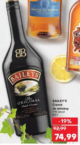 Kaufland BAILEY'S Cremă de whiskey Ofertă